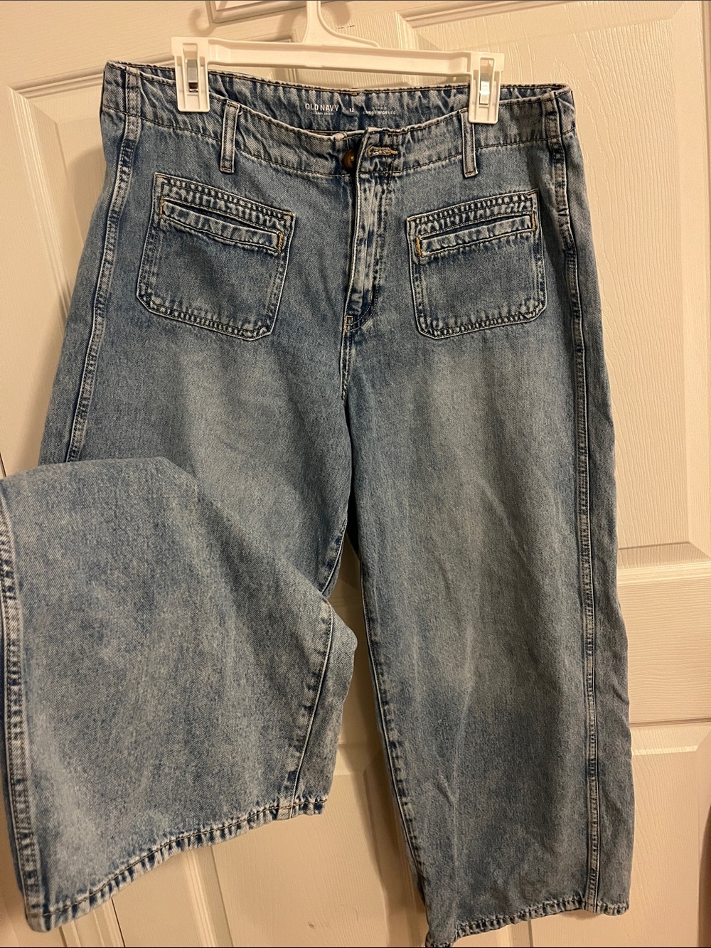Old Navy Light Blue High-Rise Straight Jeans